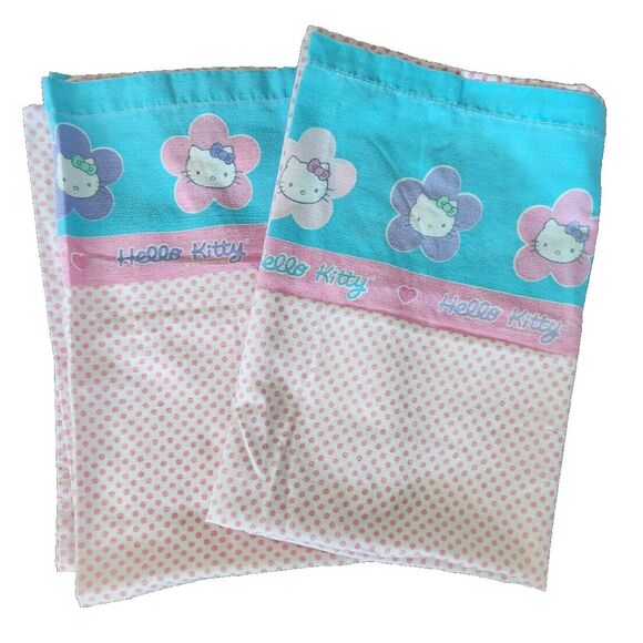 Hello Kitty Bedding Pairtwo Vintage Hello Kitty Standard Pillow